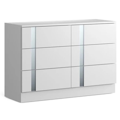 RYA, Tủ lưu trữ đồ dùng 3 tầng 6 ngăn kéo, CAB_267, 110x40x75cm, Nội thất Nhà trên cao
