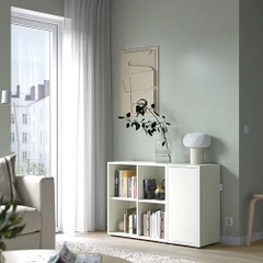NIOSK, Kệ tủ kệ để đồ đa năng 6 hộc, CAB_368, 105x35x72cm, Nội thất Nhà trên cao