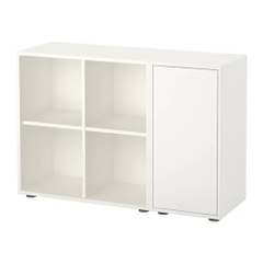 NIOSK, Kệ tủ kệ để đồ đa năng 6 hộc, CAB_368, 105x35x72cm, Nội thất Nhà trên cao