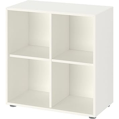 NIOSK, Tủ lưu trữ - Kệ sách 4 ô, CAB_369, 70x35x72cm, Nội thất Nhà trên cao