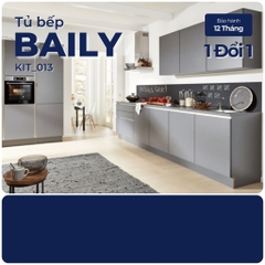 BAILY, Tủ bếp công nghiệp hiện đại cao cấp, KIT_013, Nội thất Nhà trên cao