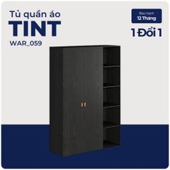 TINT, Tủ quần áo đa năng kèm 1 kệ, WAR_059, 150x55x220cm, Nội thất Nhà trên cao
