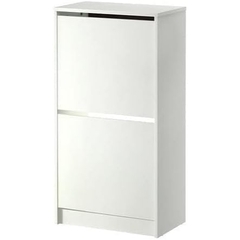 LIDA, Kệ giày đơn giản 2 tầng, SCA_020, 48x28x93cm, Nội thất Nhà trên cao