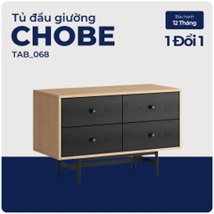 CHOBE, Tủ lưu trữ, tủ trưng bày, TAB_068, 90x40x58cm, Nội thất Nhà trên cao