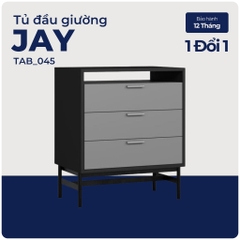 JAY, Tủ đầu giường, đựng đồ, TAB_045, 60x40x71cm, Nội thất Nhà trên cao