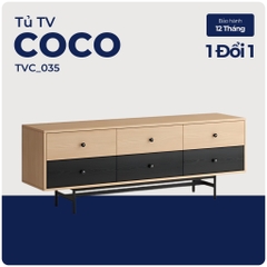 COCO, Kệ tivi, kệ để đồ, TVC_035, 160x40x58cm, Nội thất Nhà trên cao