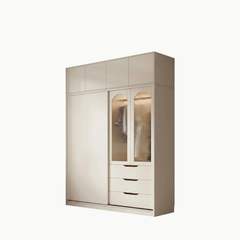 WEYS, TQA_035, Tủ quần áo phong cách hiện đại thanh lịch, 160x60x210cm, Nội thất Nhà trên cao