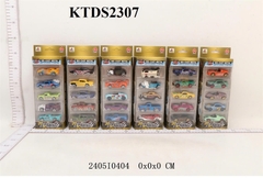 KTDS2307 VĨ HỘP XE HƠI SẮT TRỚN 5C ĐỦ MẪU DIE CAST METAL (5 MẪU)