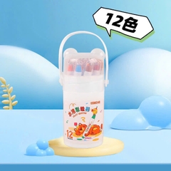 HỘP BÚT SÁP LỤA SILKY CRAYON 12 MÀU LK1138-12