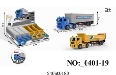 _0401-19 HỘP XE CT CONTAINER, BEN SẮT NHẸ TRỚN 6C TL 136 CONTAINER TRUCK COS _0401-19-20
