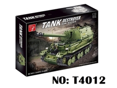 T4012 HỘP LOGO RÁP XE TĂNG 2436 MIẾNG Tank Destroyer
