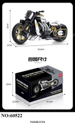 60522 HỘP LOGO RÁP XE MOTO LAMBORGHINI 1810 MIẾNG TL 15 RACEFORGE 22CMX17CMX52.8CM
