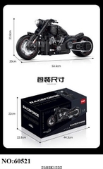 60521 HỘP LOGO RÁP XE MOTO ĐỘT PHÁ HAREI 2050 MIẾNG TL 15 BMW RACEFORGE 23.6CMX20CMX53.5CM (PHIÊN BẢN GIỚI HẠN MẠ ĐIỆN)