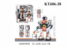 KT606-38 HỘP ROBO ĐK NHẢY BẮN HÍT , PHUN KHÓI ROBOT 31.5X28.5X14