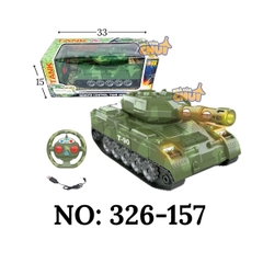 326-157 HỘP XE TĂNG ĐK 7 Đ.TÁC, VÔ LĂNG, CÓ SẠC USB Super Tank