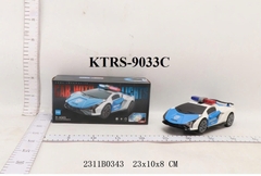 KTRS-9033C HỘP XE HƠI LAMBORGHINI CS MỞ CỬA PIN NHẠC ĐÈN CAR WITH 23X10X8
