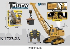 722-2A HỘP XE CT CẨU BÁNH XÍCH ĐK 8 KÊNH, ĐÈN, CÓ SẠC TL 120 TRUCK