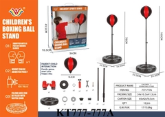 KT777-777A  HỘP ĐẤM BỐC BOXING+ GĂNG TAY CHILDRENS BOXING BALL STAND 34X10.5X41.5