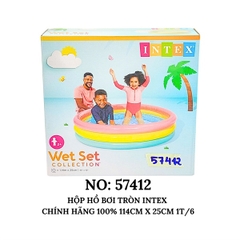 HỒ TRÒN INTEX 114 CM 1T/6