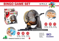 8229B  HỘP QUAY SỐ LÔ TÔ 90 SỐ 48 CARDS   Bingo