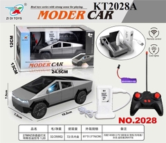 KT2028A  HỘP XE HƠI TESLA ĐK 7 Đ.TÁC, ĐÈN+ CÓ SẠC+ TRẠM SẠC TL 120 MODER CAR 24.5X13X12