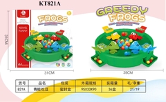 KT821A HỘP TRÒ CHƠI ẾCH ĂN 4C ĂN KẸO (BI) FROGS 31X31