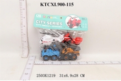 KTCXL900-115 TÚI XE TRỚN 4C ĐỦ MẪU+ ỐC VÍT (MÁY BAY TRỰC THĂNG, MOTO, XE CT) CITY SERIES (PVC) 31X6.9X28