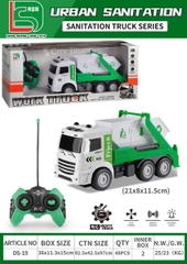 KTDS-19 HỘP XE CT BEN RÁC ĐK 5 Đ.TÁC, KHÔNG SẠC WORK TRUCK 36X11.3X15 (XE RÁC)