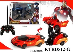 RD512-G HỘP XE HƠI LAMBORGHINI ĐK KHÔNG SẠC, BIẾN HÌNH ROBO SN AVENGERS TL: 116 RD512-