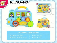 NO-4499 HỘP ĐÀN ORGAN (PIANO) PIN XE HƠI (THÚ PIN) CAR PIANO