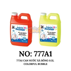 777A1 CAN NƯỚC XÀ BÔNG 0.5L COLORFUL BUBBLE