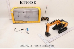 KT9008E  HỘP XE CT CÀO BÁNH XÍCH ĐK 6 KÊNH, CÓ SẠC TL 116 ENGINEERING 40X15.7X20.5