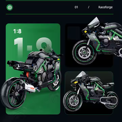 60532 HỘP LOGO RÁP XE MOTO CHUANQI H2R 511 MIẾNG TL 18 RACEFORGE
