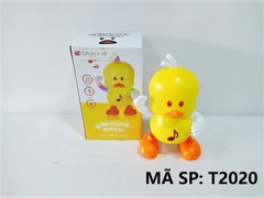 T2020 HỘP VỊT PIN NHẠC ĐÈN NHẢY DANCING (THÚ PIN) Dancing duck (HỘP)