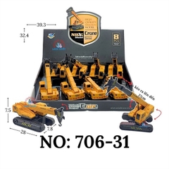 706-31 HỘP XE CT CẨU BÁNH XÍCH SẮT TRỚN 8C CRANE (TÍNH HỘP)