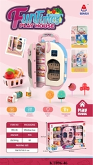 KT096-46 HỘP BẾP TỦ LẠNH PIN+ KEM+ KẸO+ GIỎ RAU CỦ FUNTIMES 34.5X6.4X24.7 096-45, 096-46