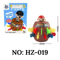 HZ019 HỘP ĐÂM HẢI TẶC 1 MẮT (Barrel Pirate) HZ-019