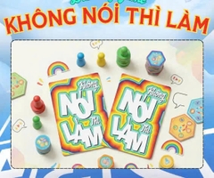 Bộ trò chơi Không Nói Thì Làm (Lói Hay Lèm ) 60 lá - (bộ)