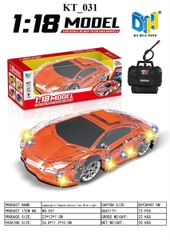 _031 HỘP XE HƠI LAMBORGHINI ĐK ĐÈN LED 3D, KHÔNG SẠC, TL 1:18 _031-038 (MODEL)