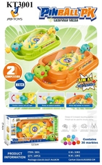 KT3001 HỘP TRÒ CHƠI PINBALL CHIẾN ĐẤU+ BANH PINBALL PK (2 MÀU) 53.5X10X27.4