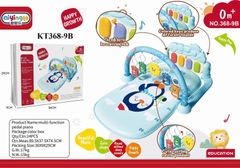 KT368-9B HỘP THẢM LẮC TREO NÔI + ĐÀN PIN CHIM CÁNH CỤT HAPPY GROWTH 36X9X29