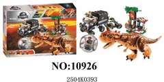 10926  HỘP LOGO RÁP XE + KHỦNG LONG 593 MIẾNG