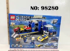 98280 HỘP LOGO RÁP XE HƠI CS 768 MIẾNG CITIES SWAT
