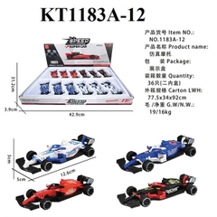 KT1183A-12  HỘP XE ĐUA F1 TRỚN 12C (LỐC 12C TÍNH CÁI) SPEED 42.9X3.9X31.2