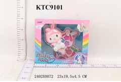 KTC9101 HỘP PHẤN TRANG ĐIỂM MELODY 2 TẦNG MAKEUP ARTIST 23X19.5X4.5