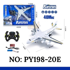 PY198-20E HỘP MÁY BAY VẬN TẢI ĐK 7 Đ.TÁC, ĐÈN, CÓ SẠC+ 2C PIN AIRCRAFT PY198-20ABCDEFGHIJ