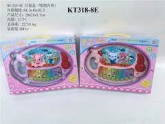 KT318-8E  HỘP ĐÀN ORGAN BẠCH TUỘT PIN (ĐÀN THÚ) MAGIC MUSIC