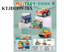 JD1899-18A TÚI XE MẶT CƯỜI TRỚN 4C ĐỦ MẪU (TRỰC THĂNG, XE TAXI, TĂNG) + ỐC VÍT (PVC) JD1899-19A Mili Tary