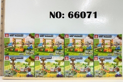 66071 HỘP LOGO RÁP NHÀ NÔNG TRẠI, CẦU TRƯỢT BANH MY WORLD 8C 4 IN 1 (LỐC 8C TÍNH LỐC)