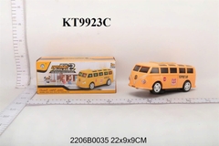 KT9923C HỘP XE BUS PIN NHẠC ĐÈN BIẾN HÌNH ROBO MECHA DEFORMED SCHOOL BUS 22X9X9